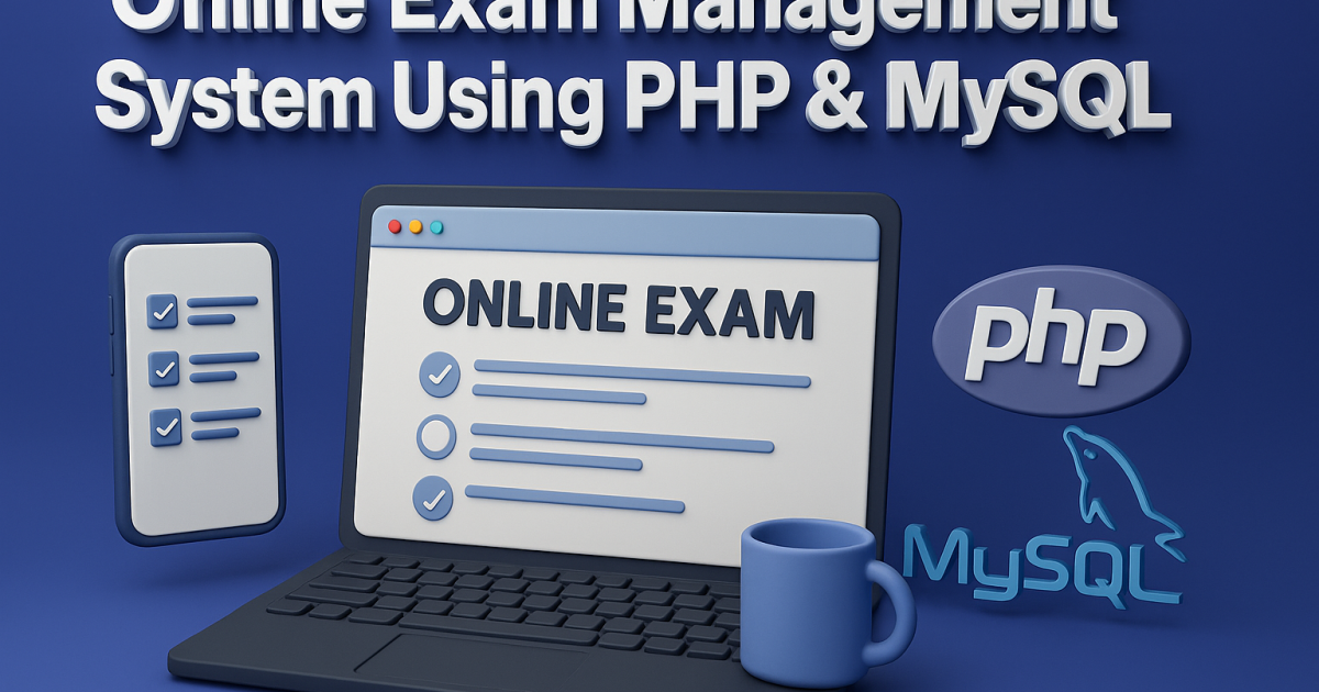 Online Exam Management System Using PHP & MYSQL