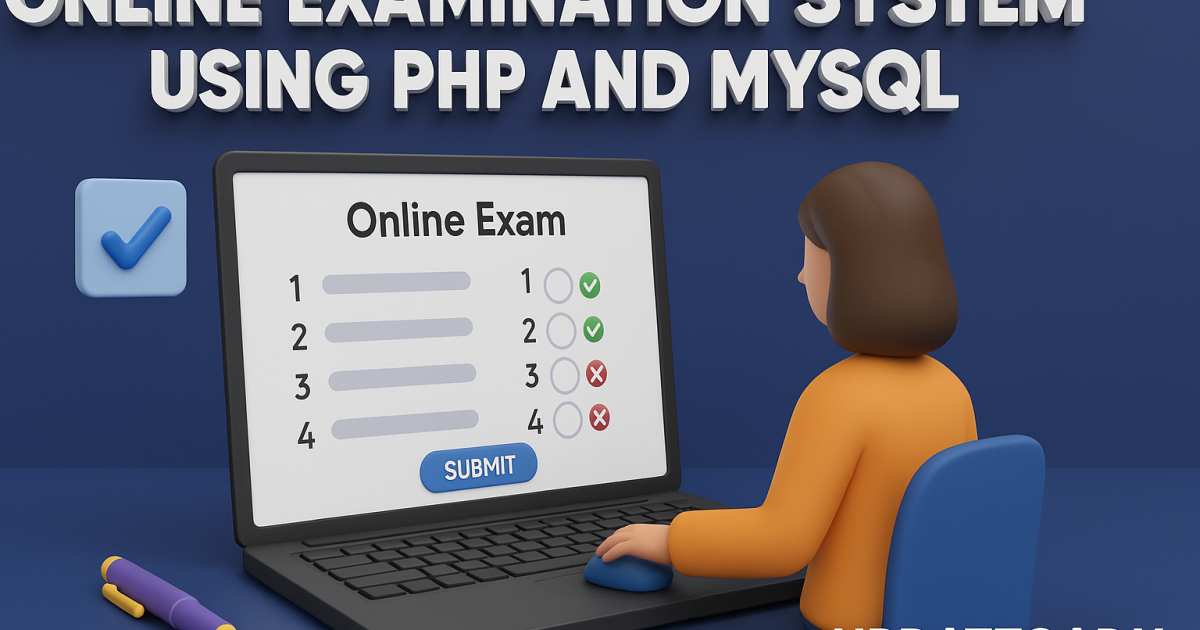 Online Examination System using PHP and MySQL