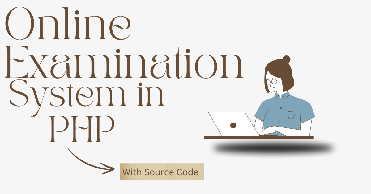 Online Examination System in PHP With Source Code - Online Examination