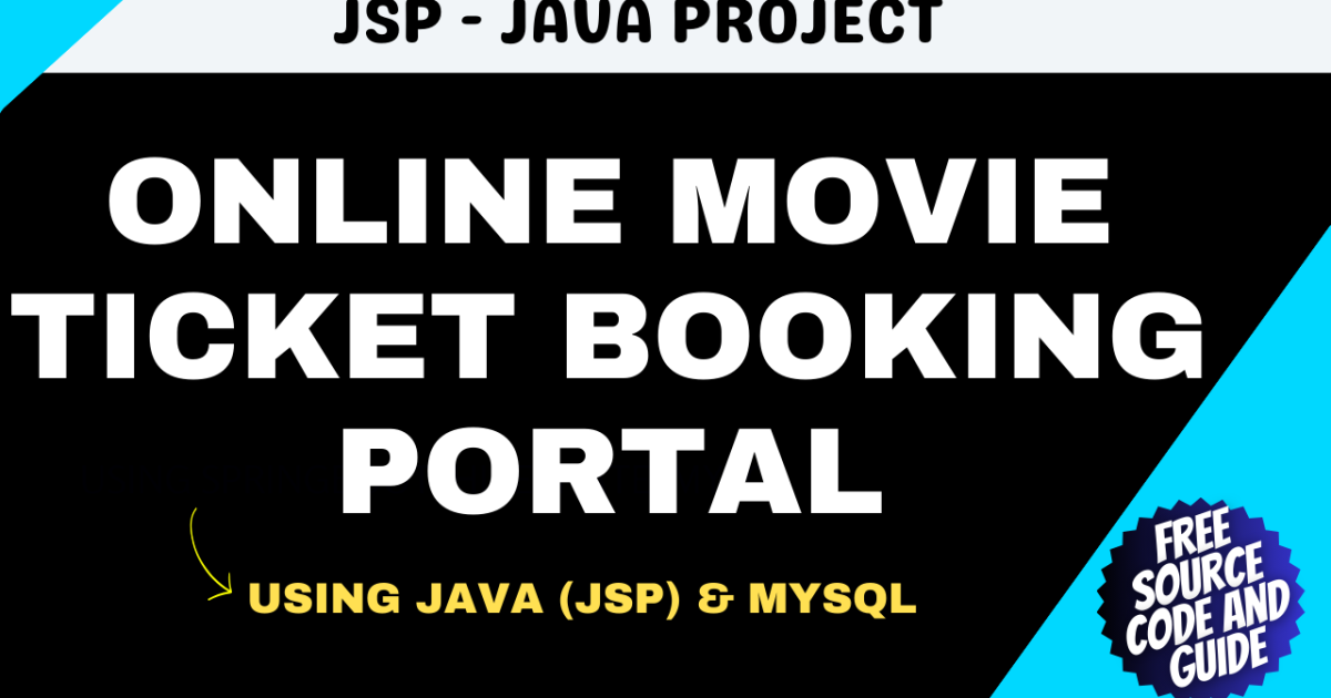Online Movie Ticket Booking Portal Free Source code