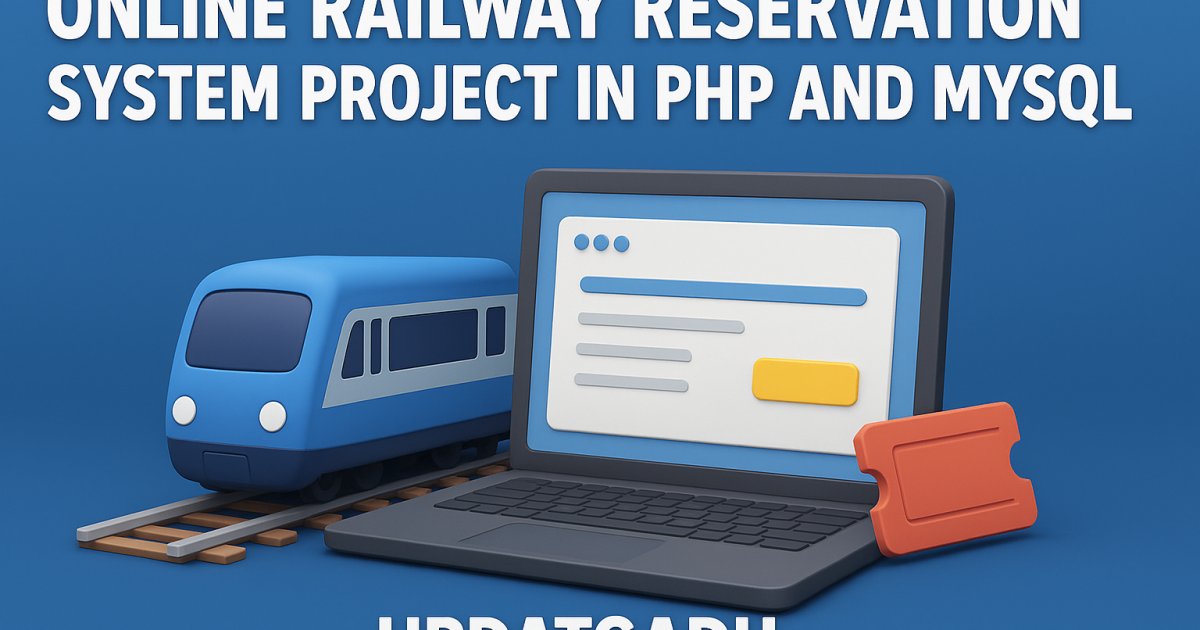 Online Railway Reservation System