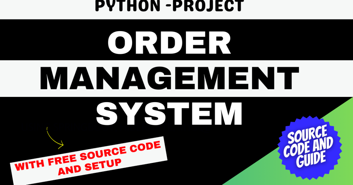 Order Management System