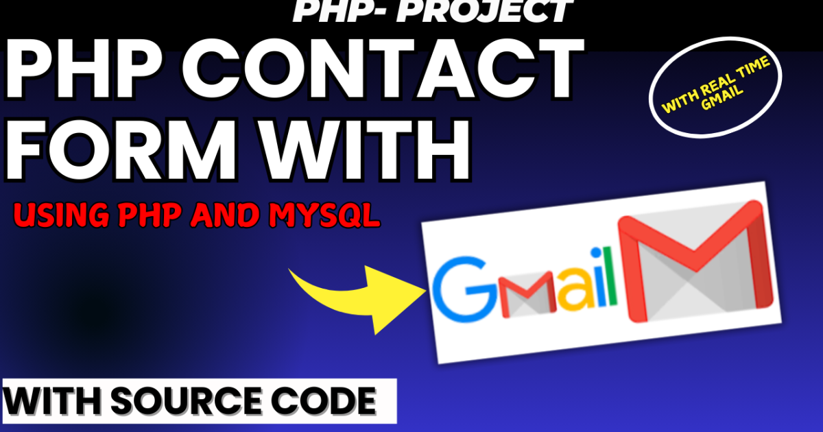 PHP Contact Form with PHPMailer