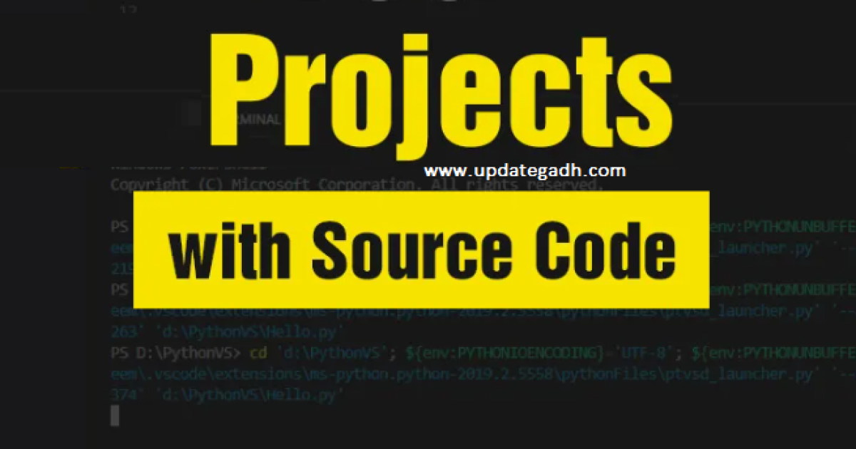 Project With Source Code -Top Project Videos