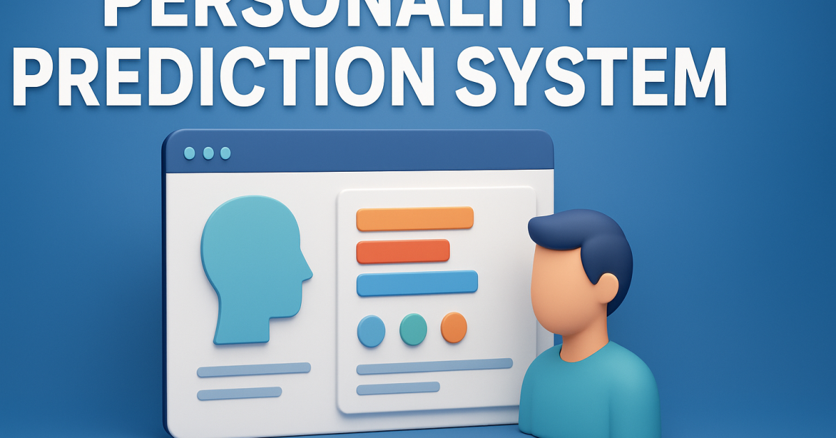 Personality Prediction System