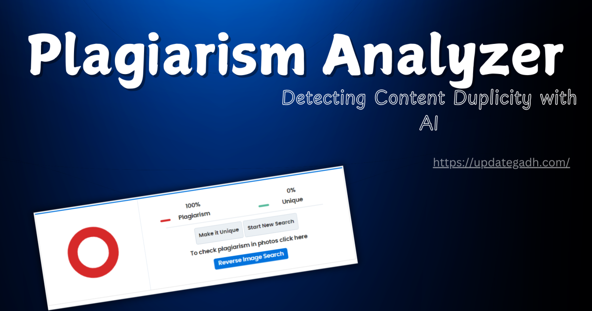 Plagiarism Analyzer - Plagiarism Analyzer