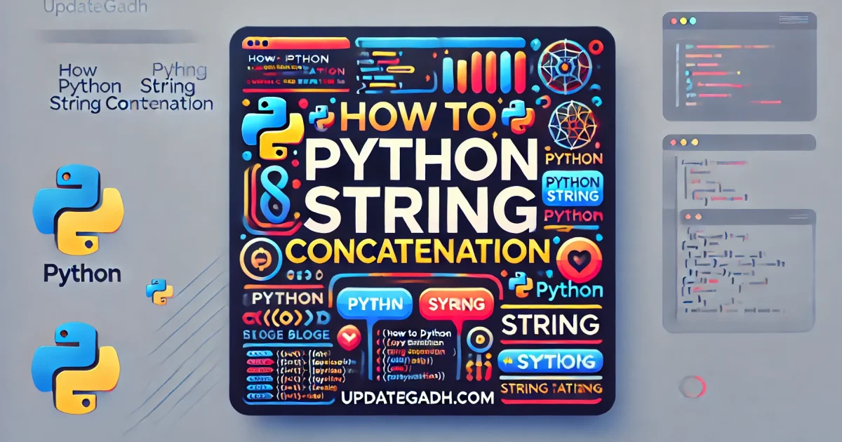 Python String Concatenation
