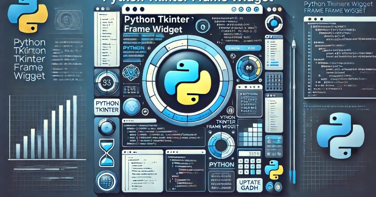 Python Tkinter Frame Widget