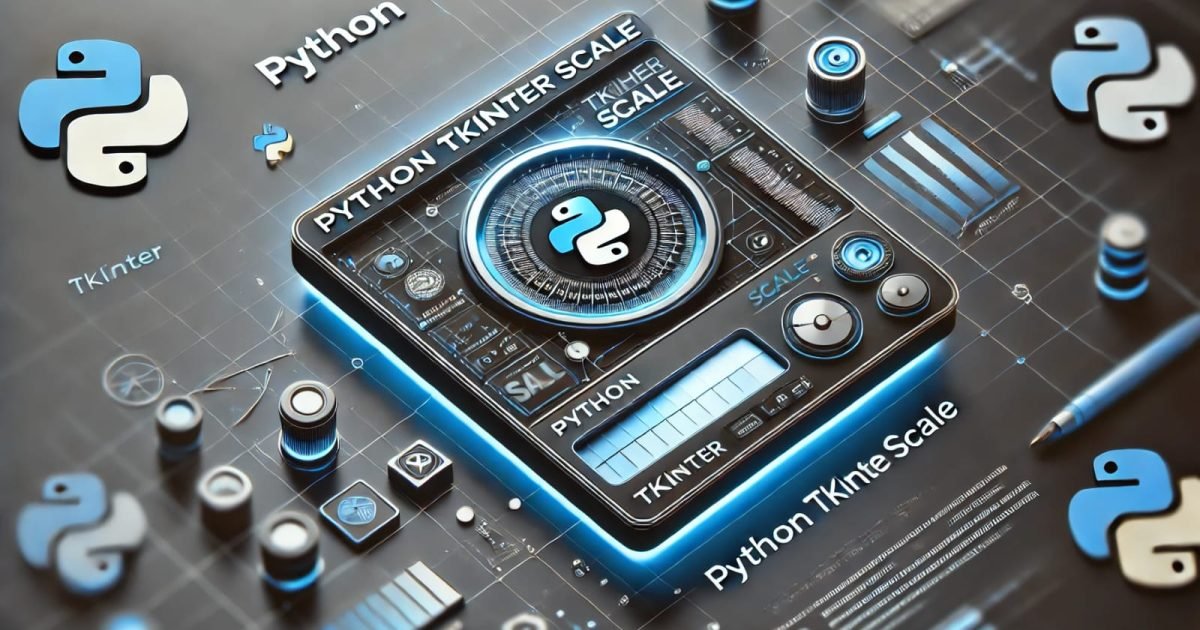 Python Tkinter Scale Widget