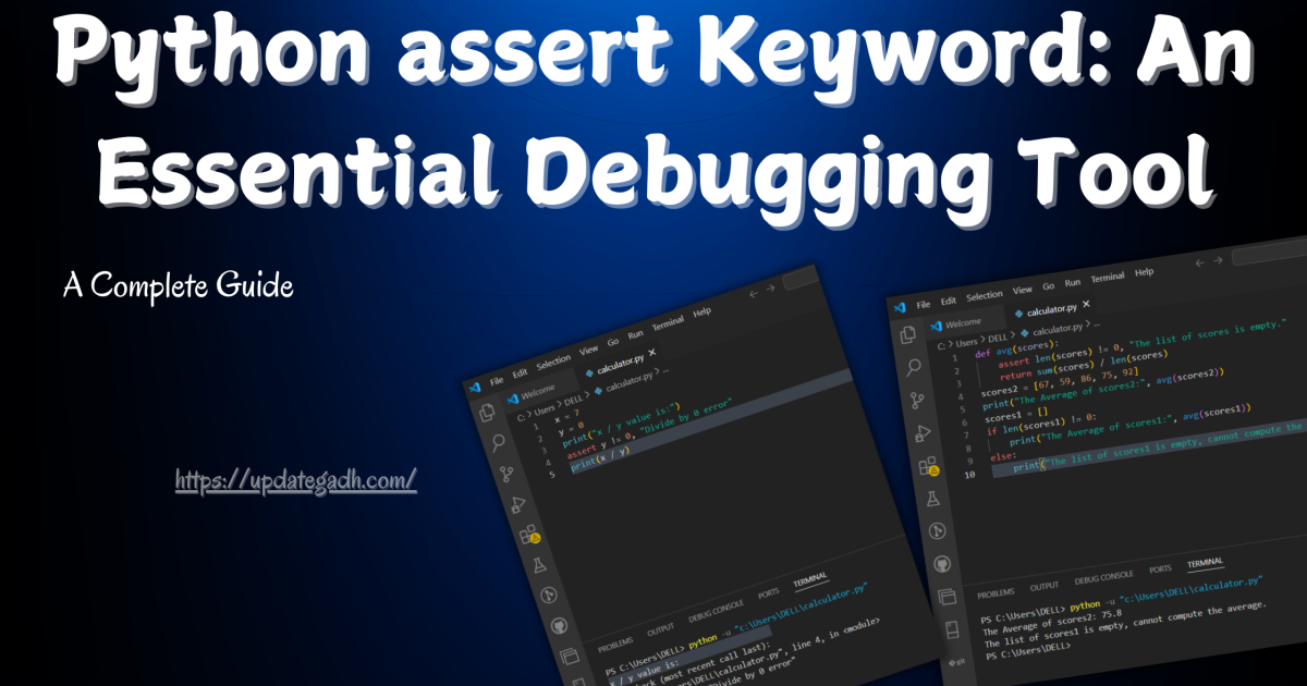 Python assert Keyword: An Essential Debugging Tool - Python assert Keyword
