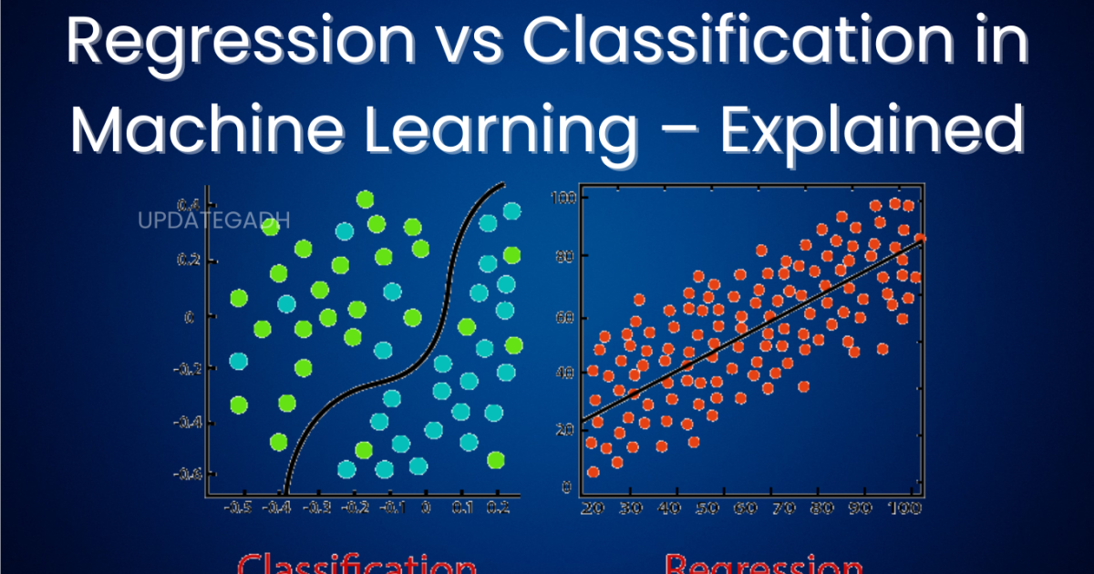 Regression vs Classification in Machine Learning – Explained