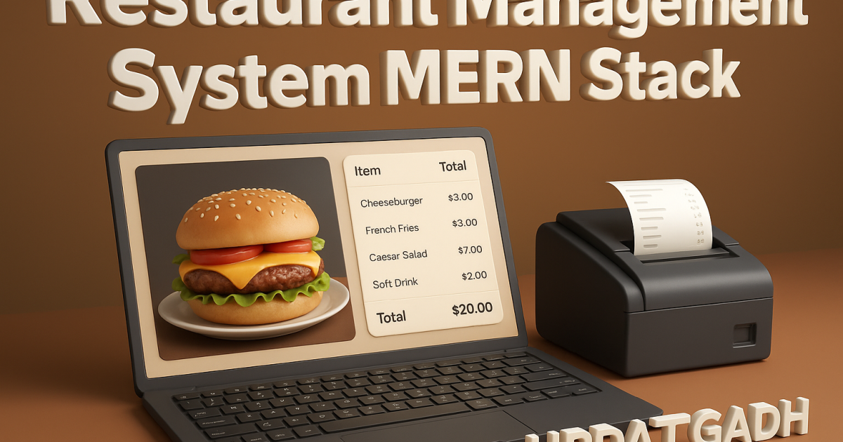 Restaurant Management System MERN Stack
