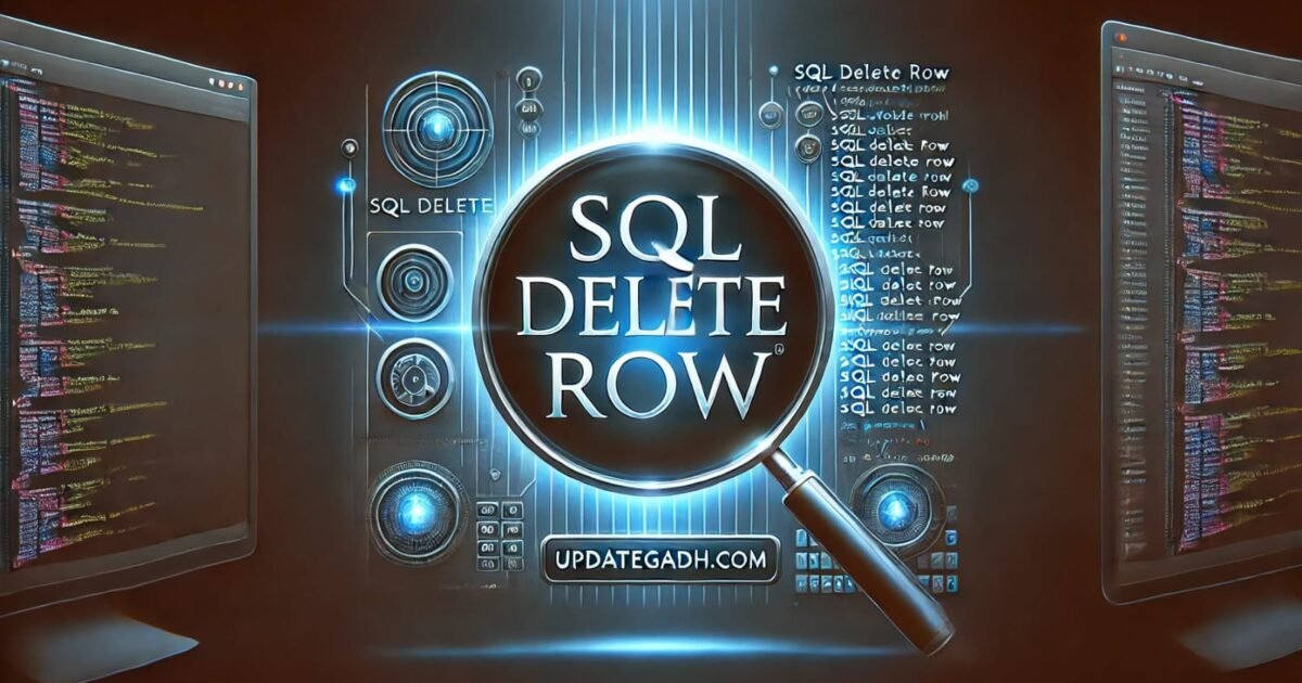 SQL DELETE ROW