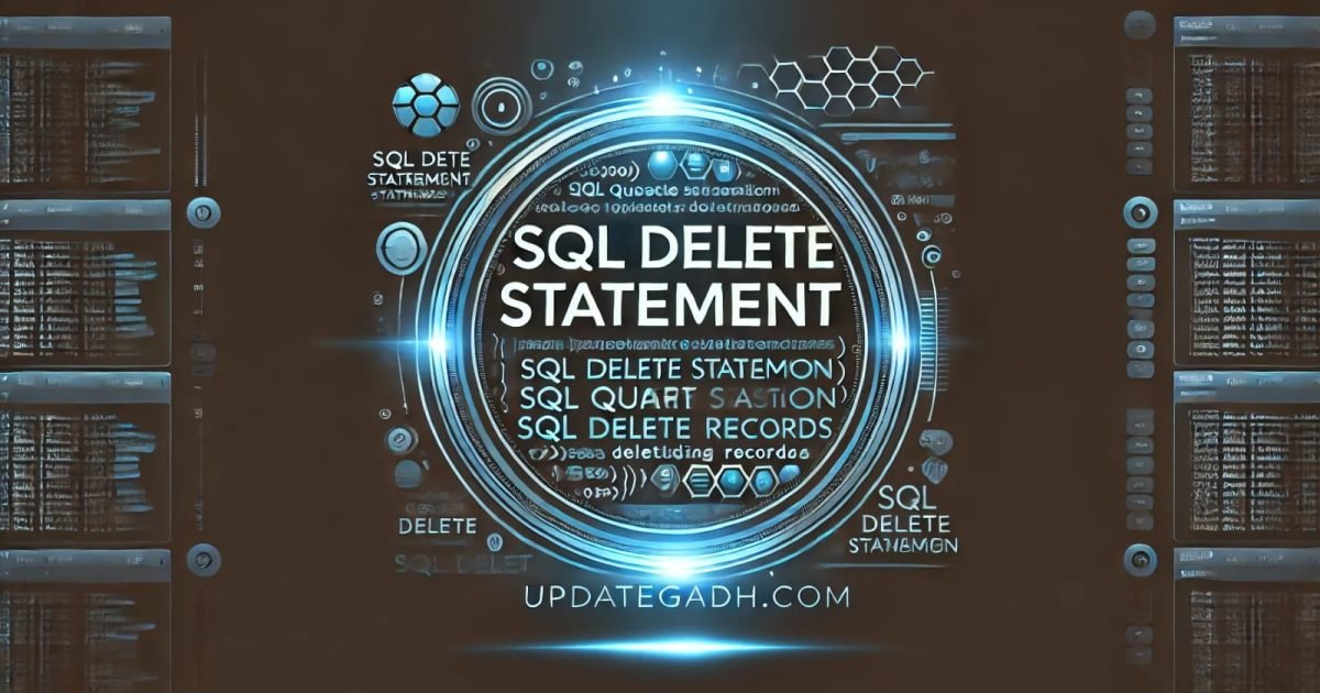 SQL DELETE Statement