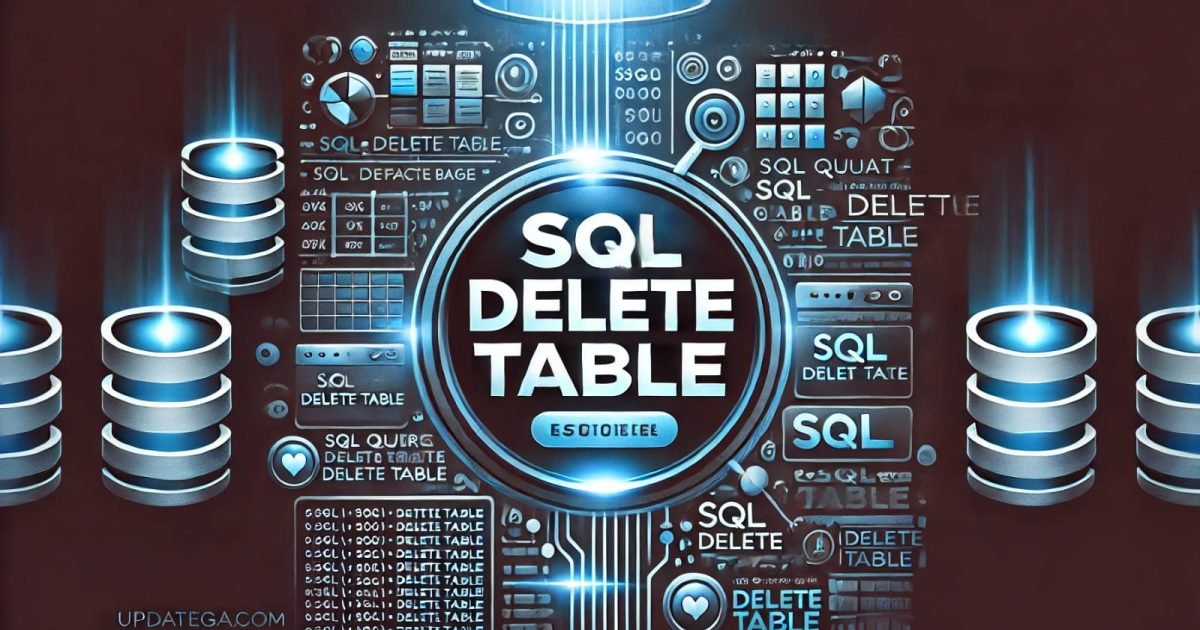 SQL DELETE TABLE