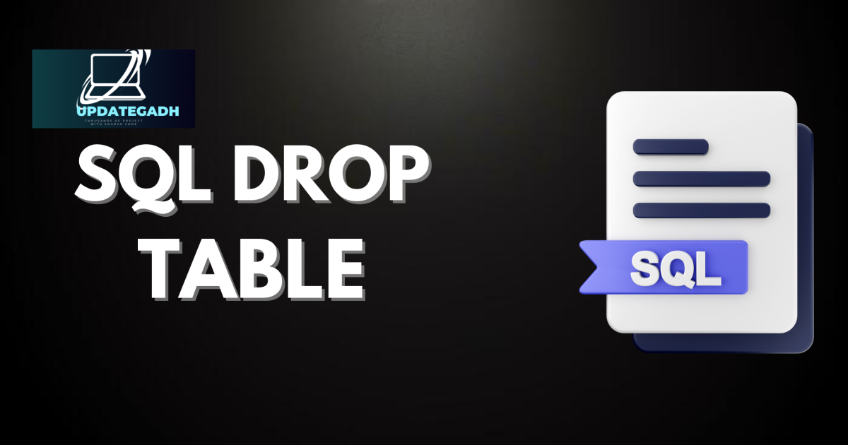 SQL DROP TABLE Command