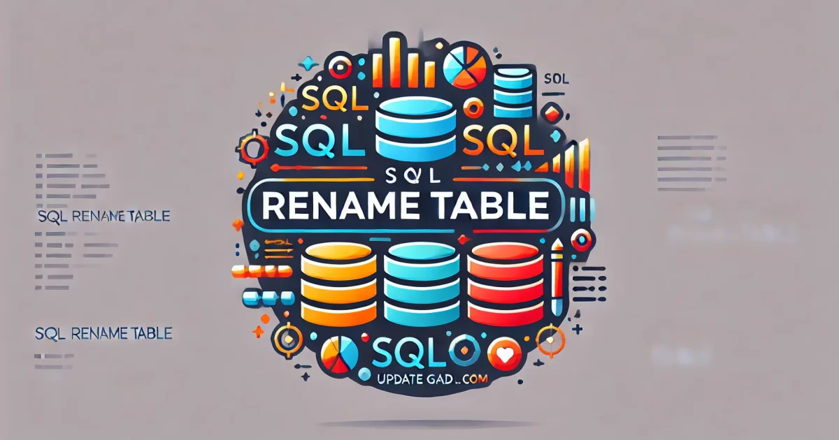 SQL RENAME TABLE