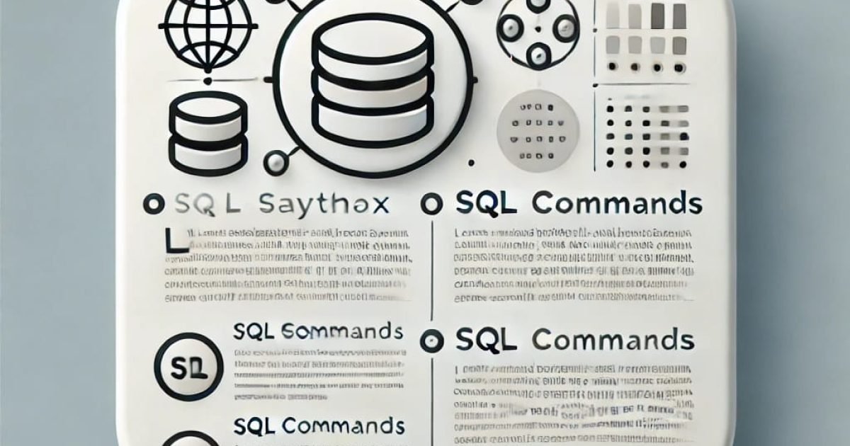 Comprehensive Guide to SQL Syntax and Key Commands - SQL Syntax and Key Commands