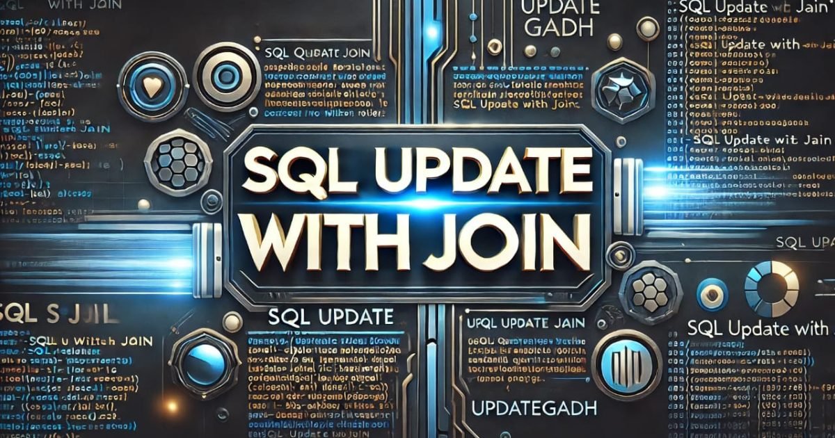 SQL UPDATE with JOIN