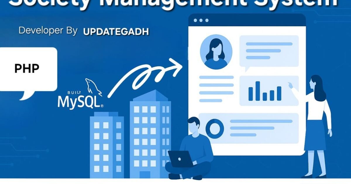 Society Management System in PHP MySQL