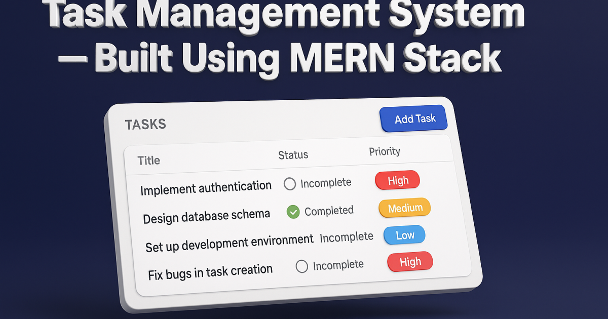 Task Management System