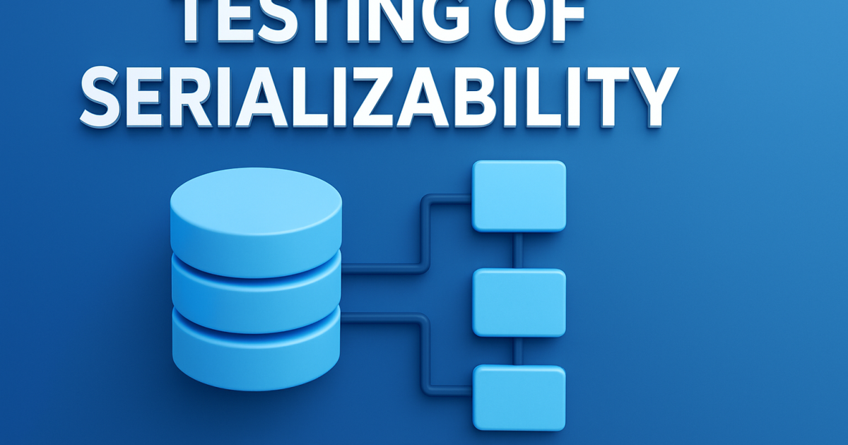 Testing of Serializability