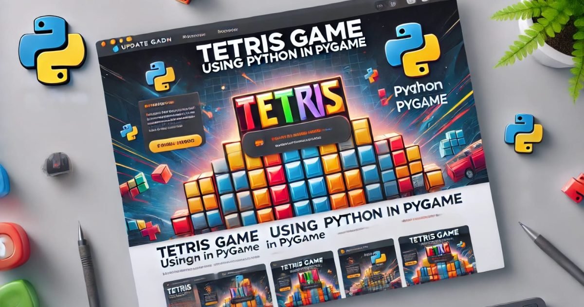 How to Create a Tetris Game Using Python in Pygame - Tetris Game Using Python
