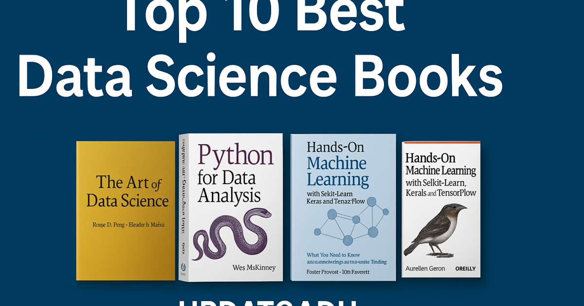 Top 10 Best Data Science Books