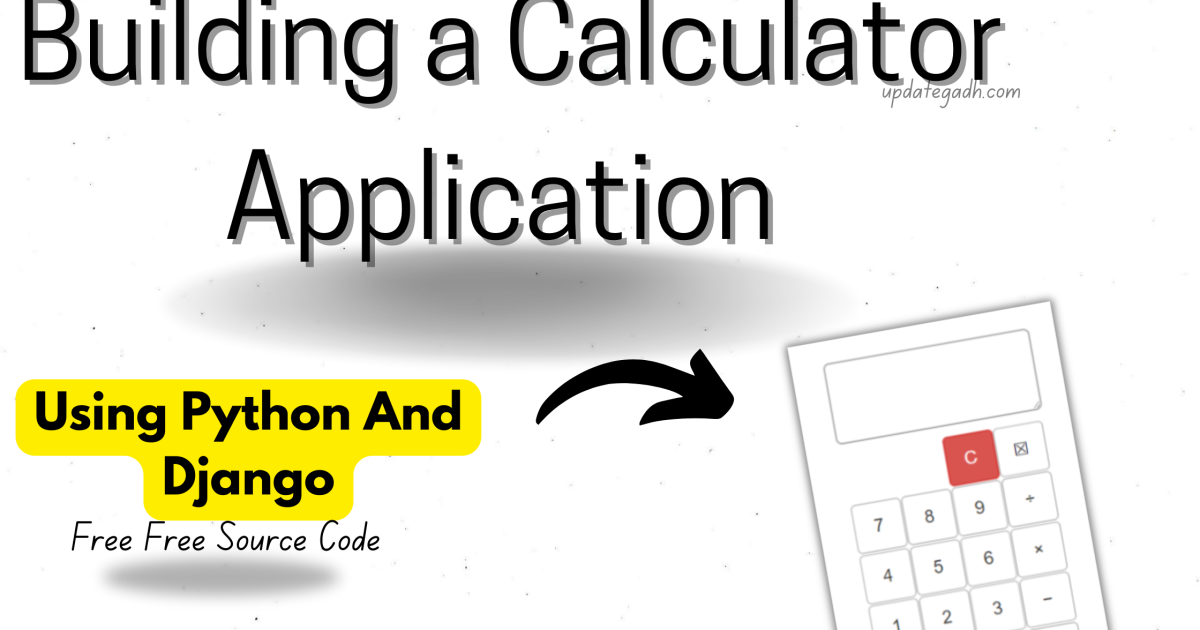 Calculator Application Using Django