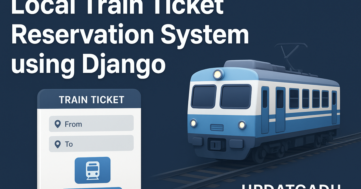 Train Ticket Reservation System