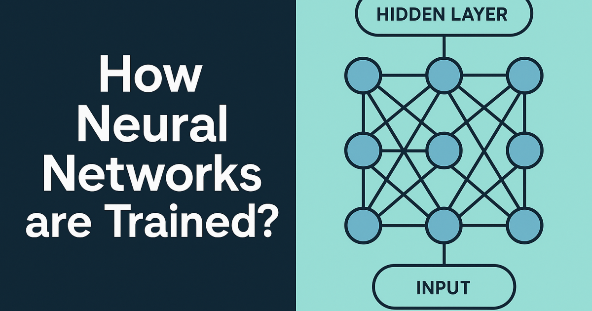 How Neural Networks are Trained