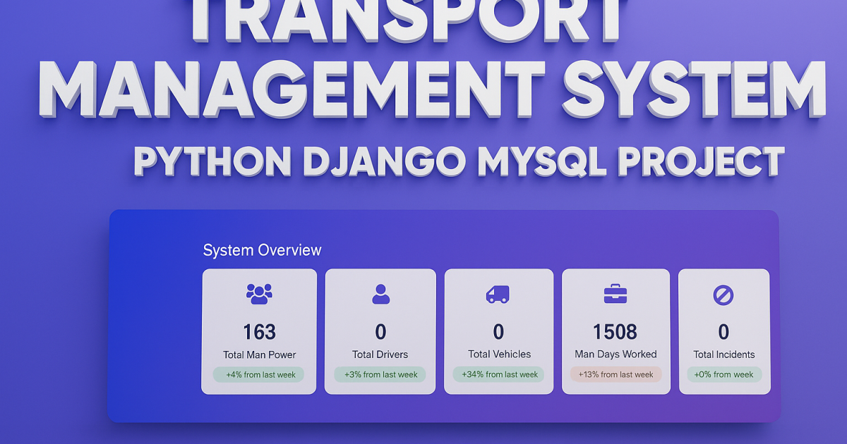 Transport Management System