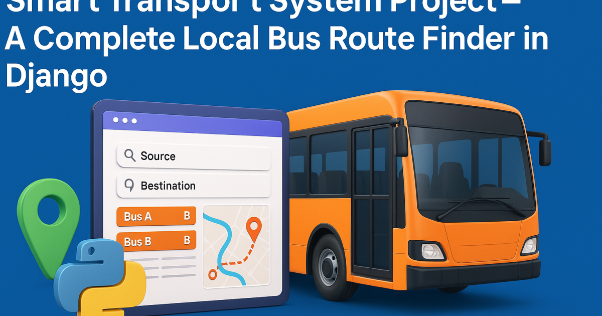 Transport System Project Using python