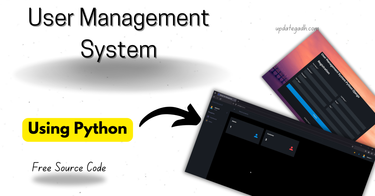 User Management System Python Django Project - User Management System Python Django Project