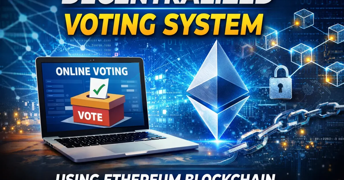 Voting System Using Ethereum Blockchain