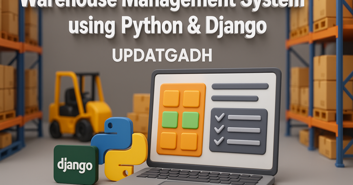 Warehouse Management System using Python & Django