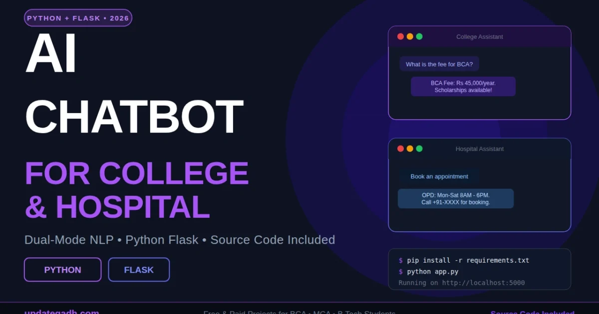 AI Chatbot for College