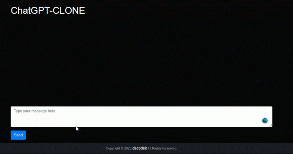 create a chatbot with OpenAI ChatGPT