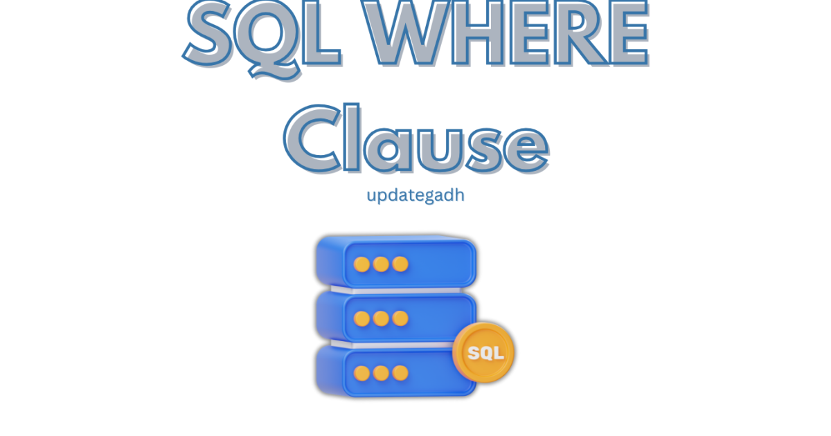 SQL WHERE Clause